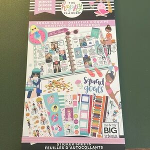 The happy planner “Squad goals” sticker book
